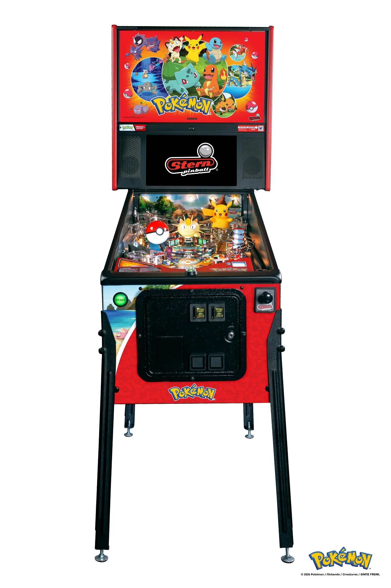 Pokemon Premium Pinball Machine Pokemon Premium Pinball Machine
