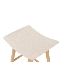 Four Hands Union Light Tone 24" Upholstered Barstool