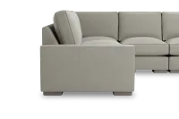Edgewater Elite Gray Medium Two-arm Sectional