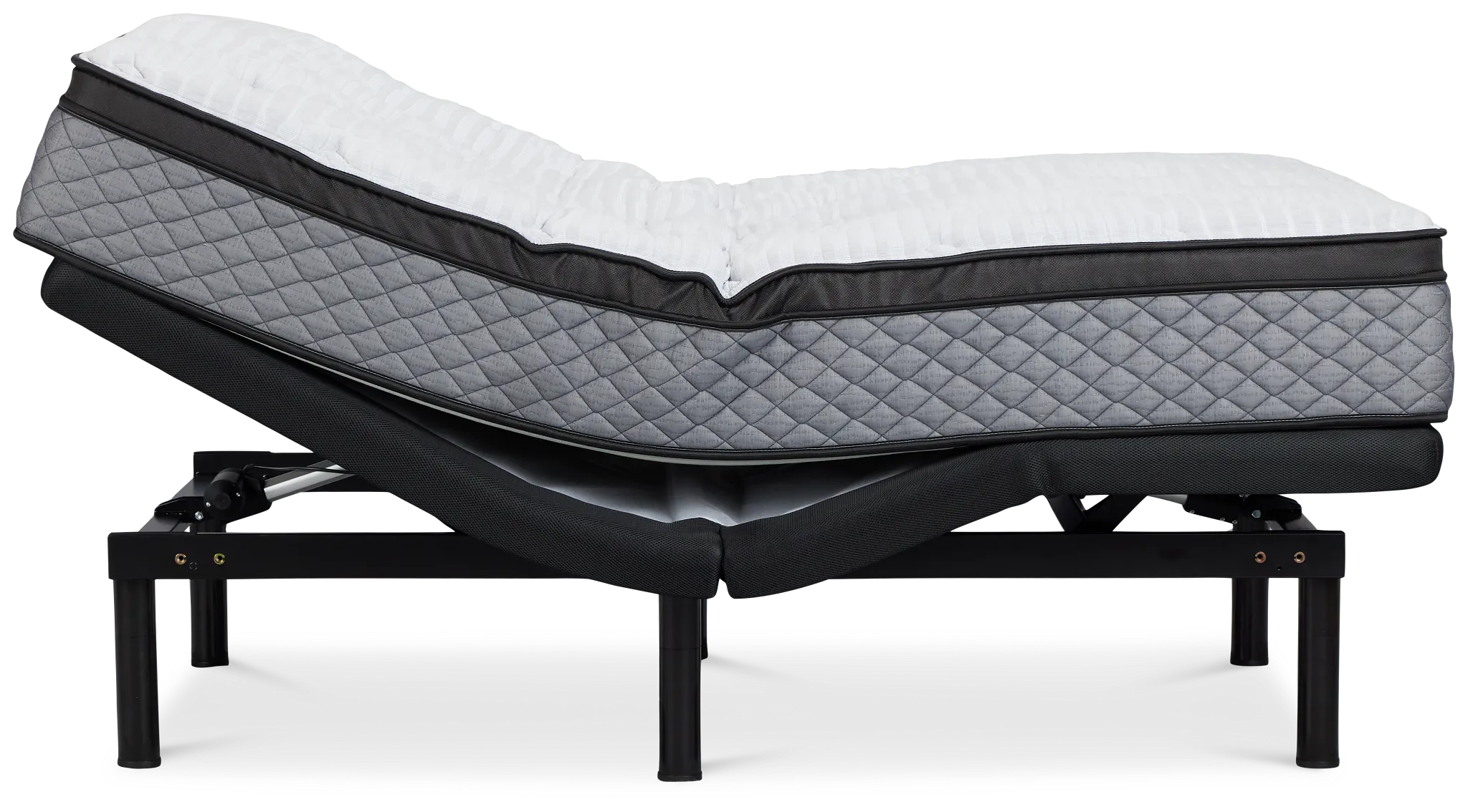 Kevin Charles By Sealy Essential Plush Plus Adjustable Mattress Set