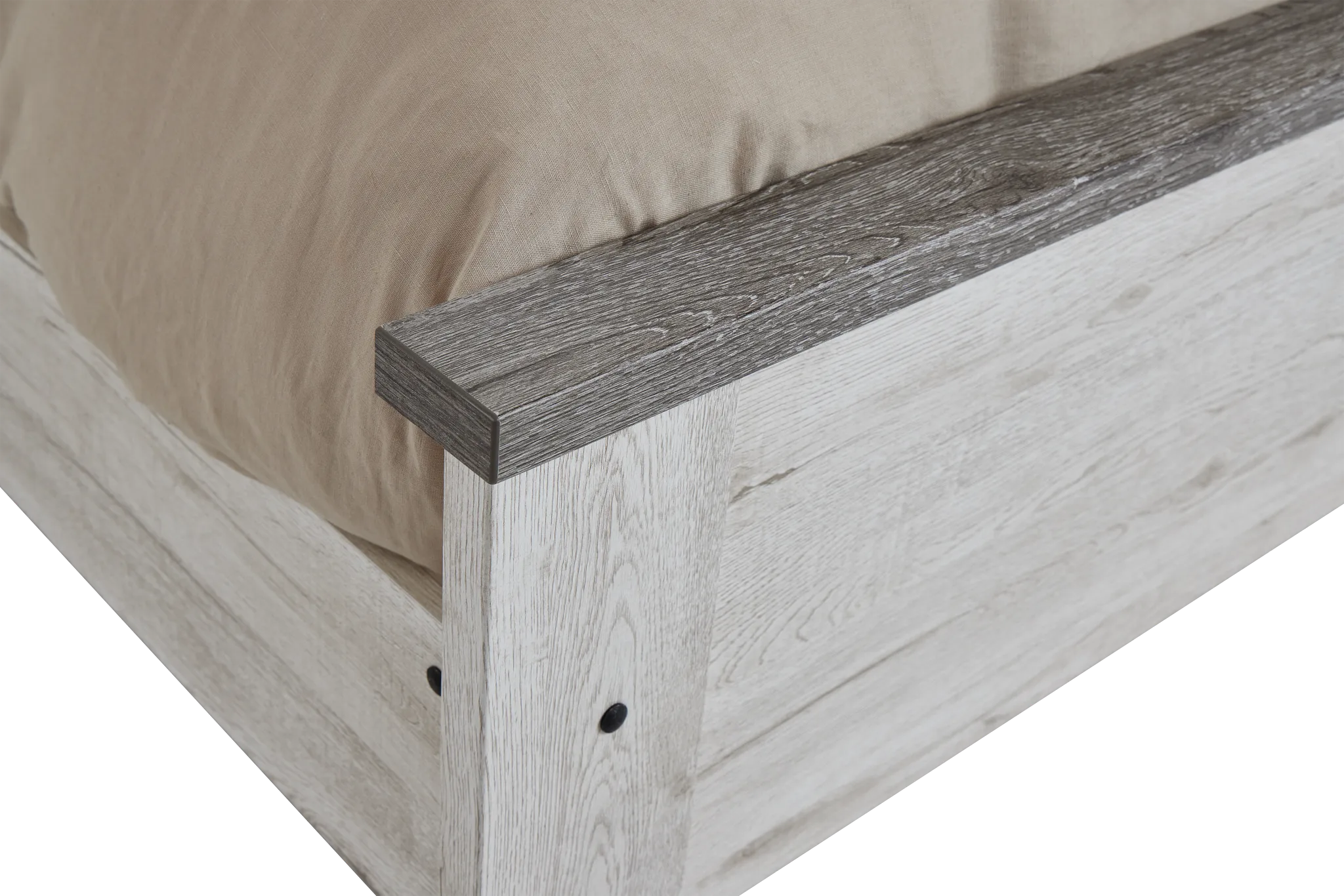 Blueridge Two-tone Panel Bed