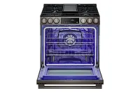 Lg 5833 Series Black Gas Range