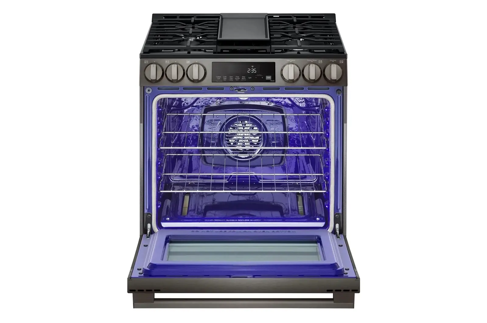 Lg 5833 Series Black Gas Range Lg 5833 Series Black Gas Range