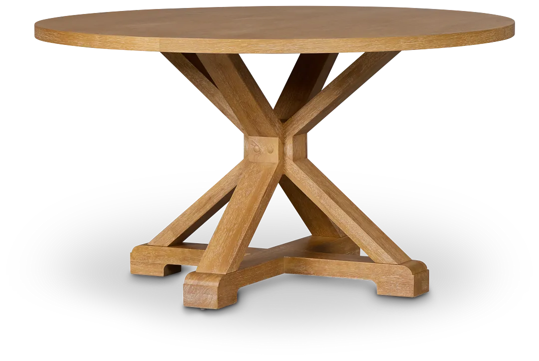 Nantucket Light Tone Round Table