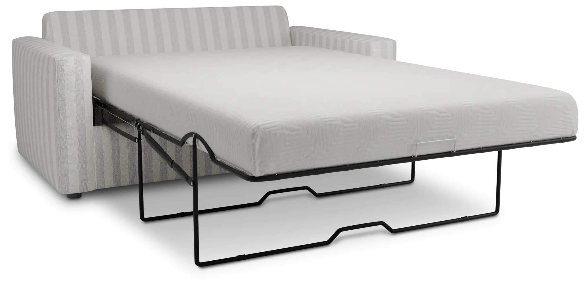 Siesta Sea Lane Light Gray Fabric Cooling Memory Foam Sleeper Siesta Sea Lane Light Gray Fabric Cooling Memory Foam Sleeper