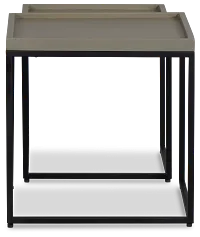 Blaine Gray Set Of 2 Nesting Tables