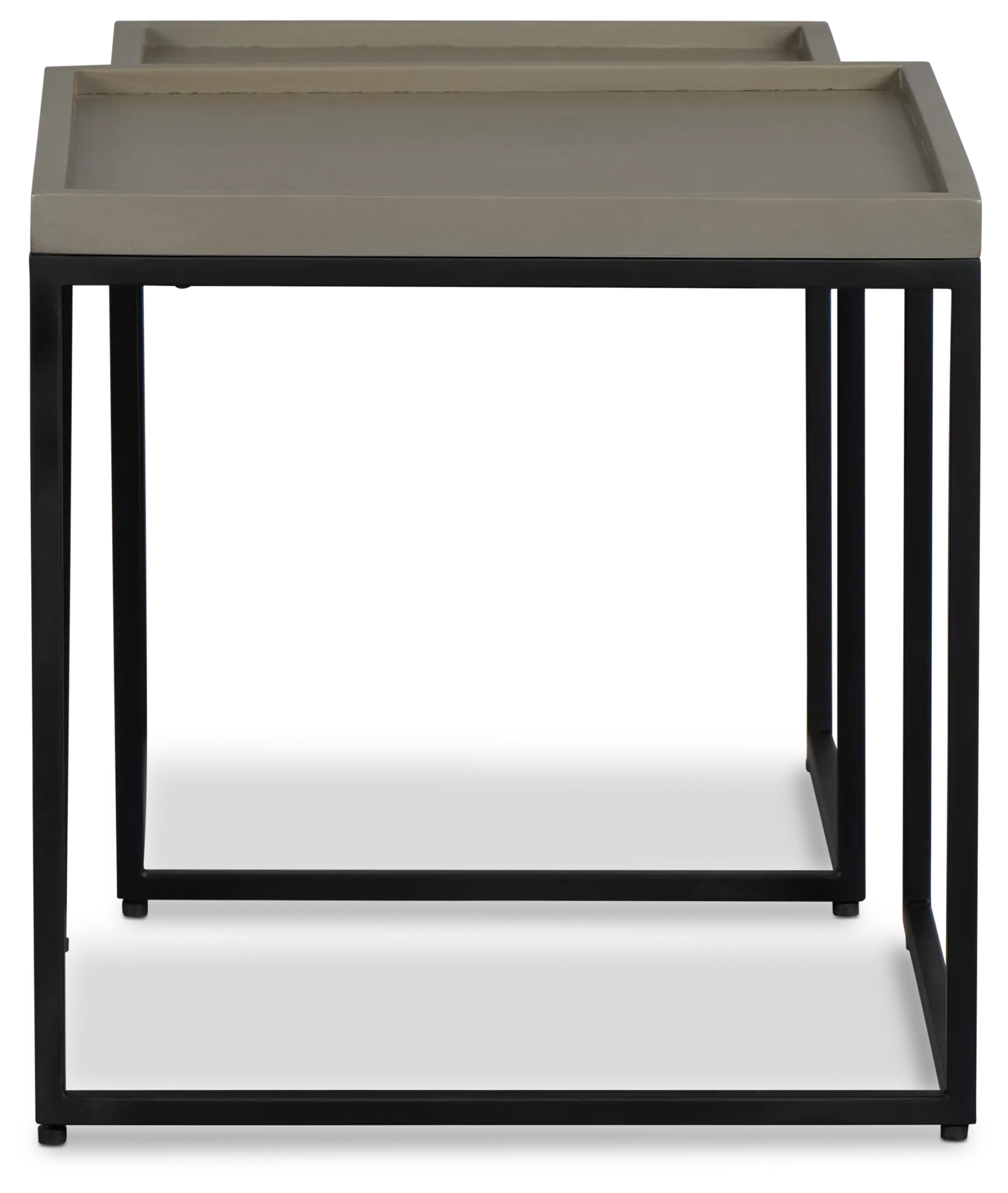 Blaine Gray Set Of 2 Nesting Tables