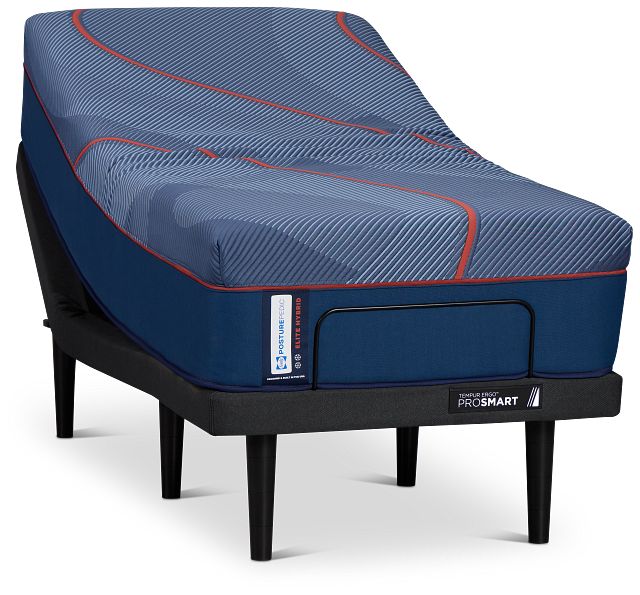 Posturepedic Elite Hybrid High Point 2 Firm Ergo Prosmart Adjustable Mattress Set