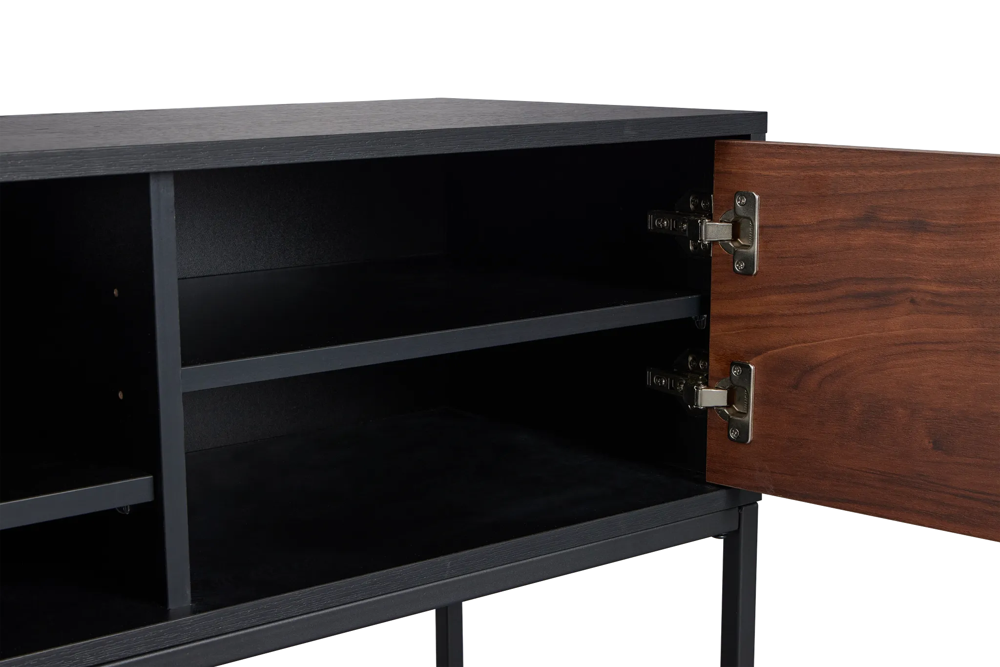 Lawson Dark Tone Storage Tv Stand