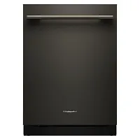 Kitchenaid 724 Series Black Built In Dishwasher