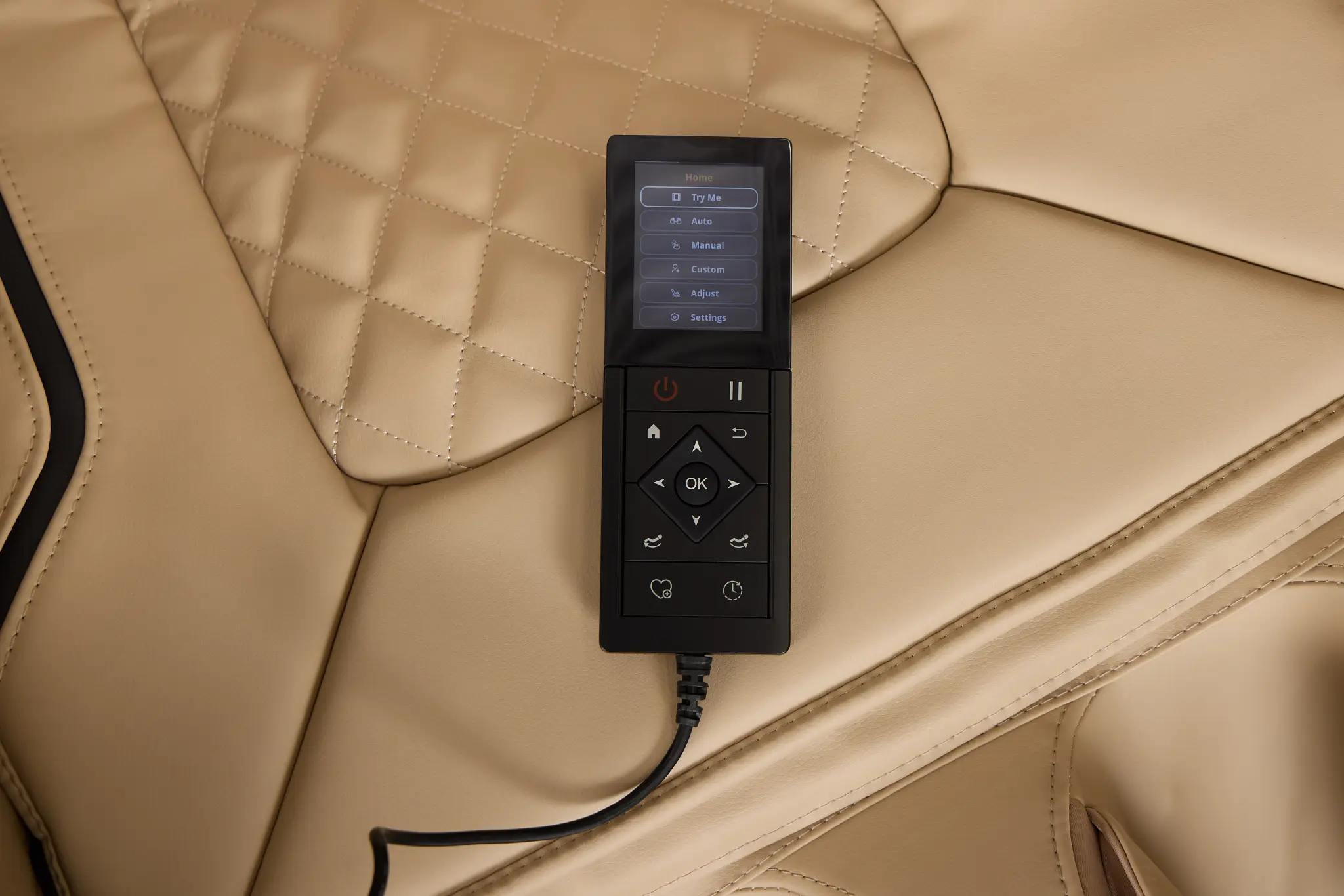 Bliss Proflex Beige Micro Massage Chair Bliss Proflex Beige Micro Massage Chair