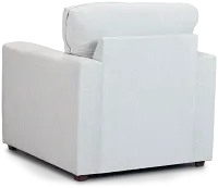 Avalon Light Blue Fabric Chair