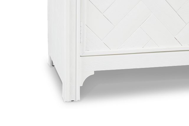 Alexia White 3 Door Cabinet