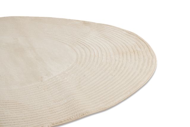 Anat White 6x9 Area Rug