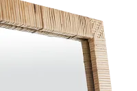 Hartley Light Brown Rect Mirror