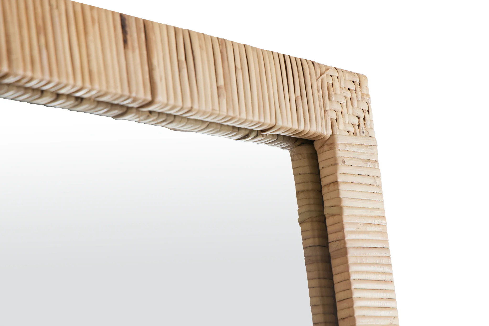 Hartley Light Brown Rect Mirror