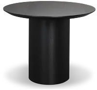 Nomad Black 78" Oval Table