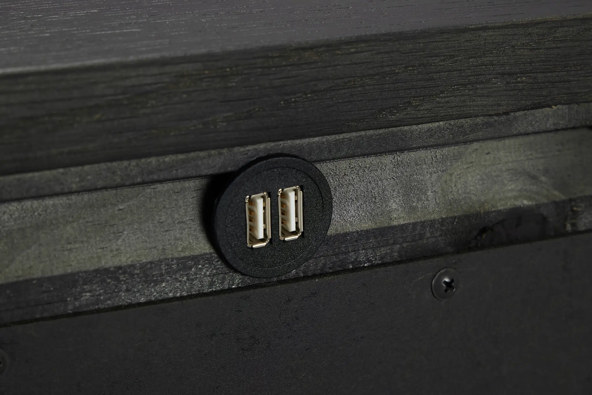 Provo Dark Tone Open Nightstand Provo Dark Tone Open Nightstand