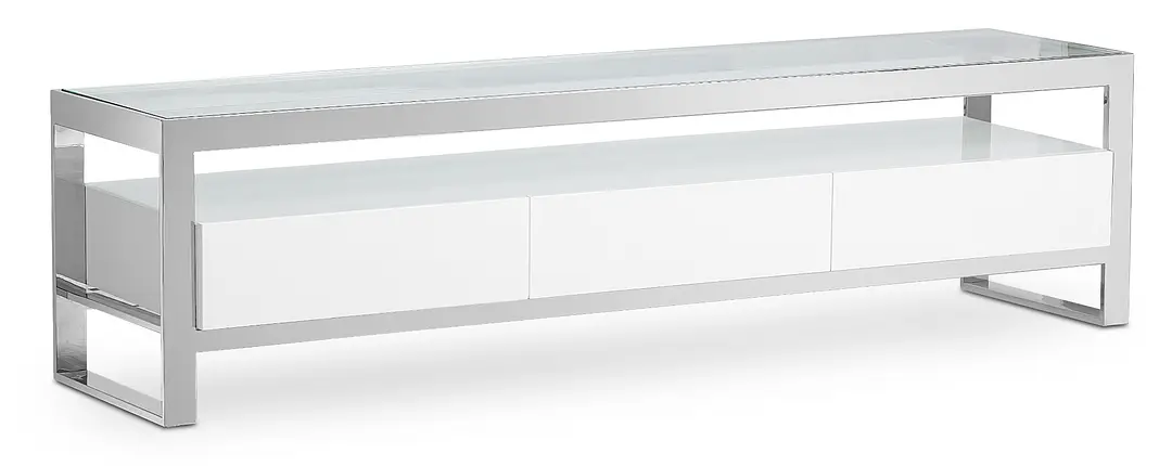 Miami White Glass Tv Stand Miami White Glass Tv Stand