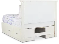 Spencer Ivory 6-drawer Platform Storage Bed