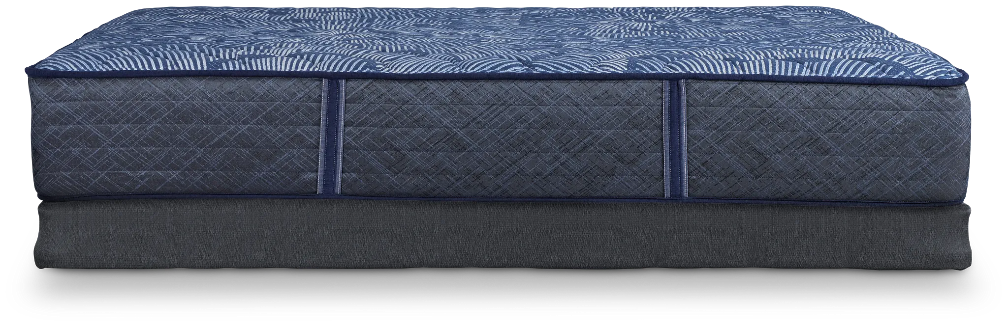 Serta Perfect Sleeper Cobalt Calm Extra Firm Low-profile Mattress Set