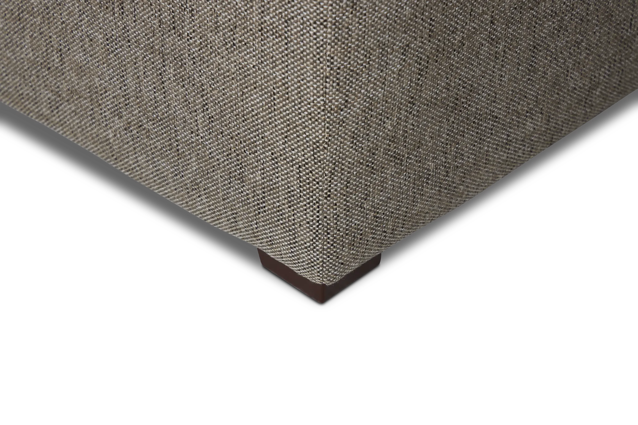 Asheville Brown Fabric Left Chaise Sectional