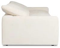 Drift Light Beige Fabric 3-piece Modular Power Sofa