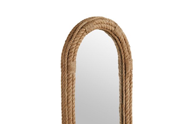 Coast Jute Floor Mirror