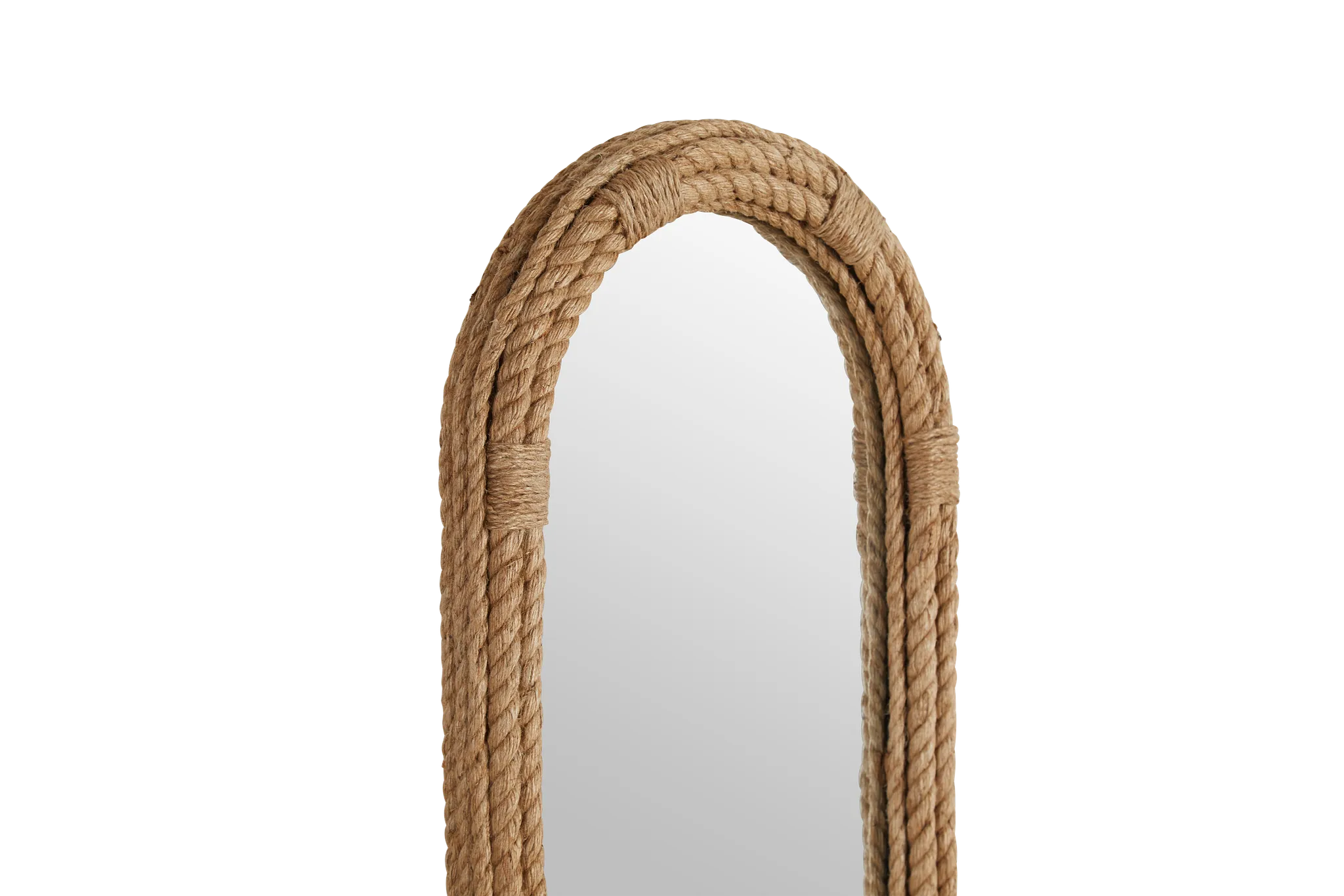 Coast Jute Floor Mirror