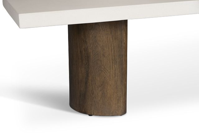 Jensen White Rectangular Table