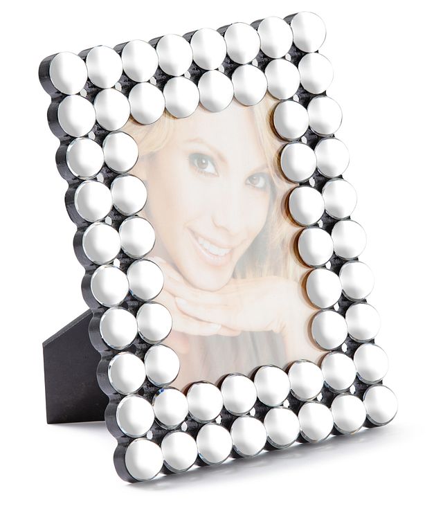 Khloe Silver Small Picture Frame