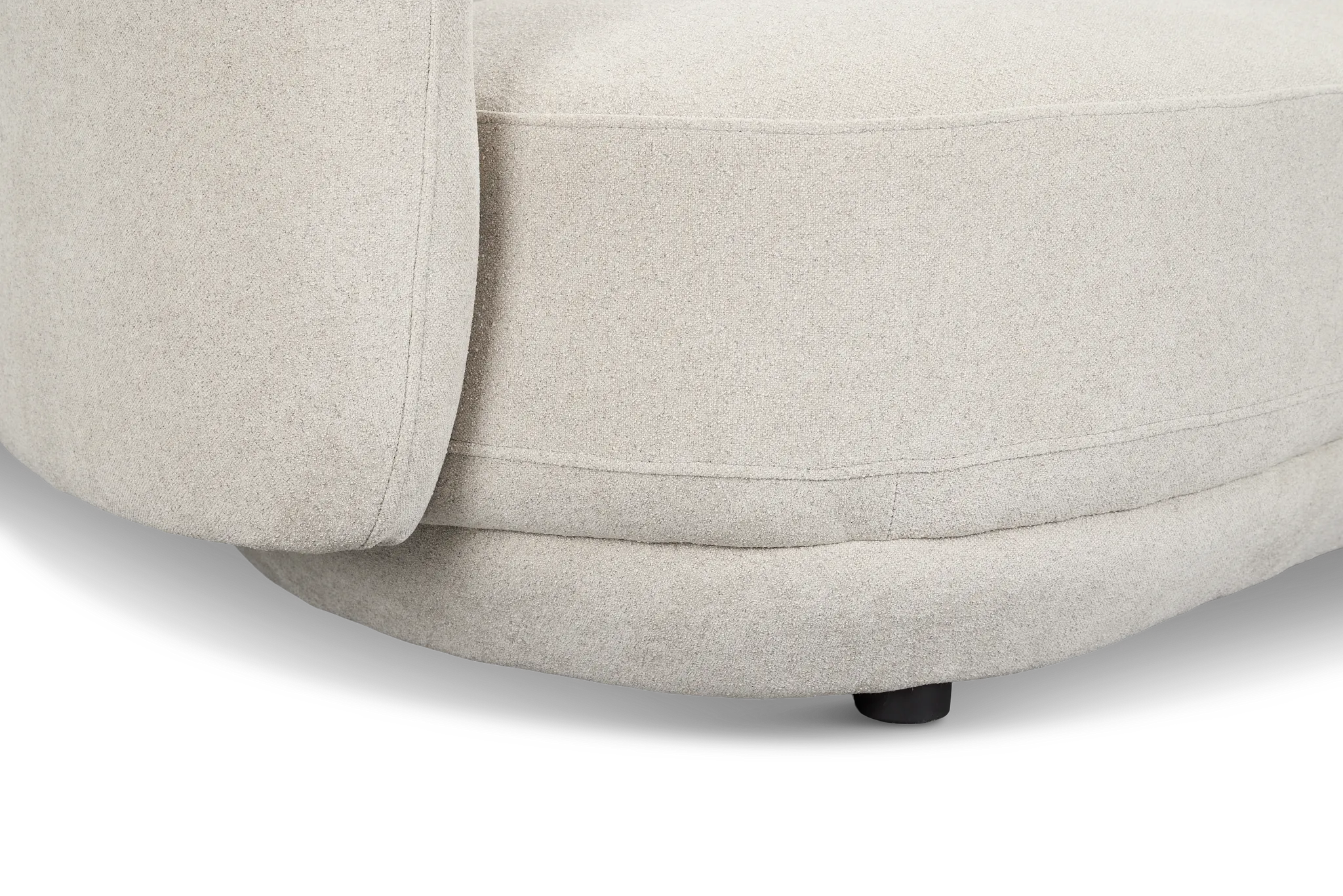 Presley Light Gray Fabric Sofa