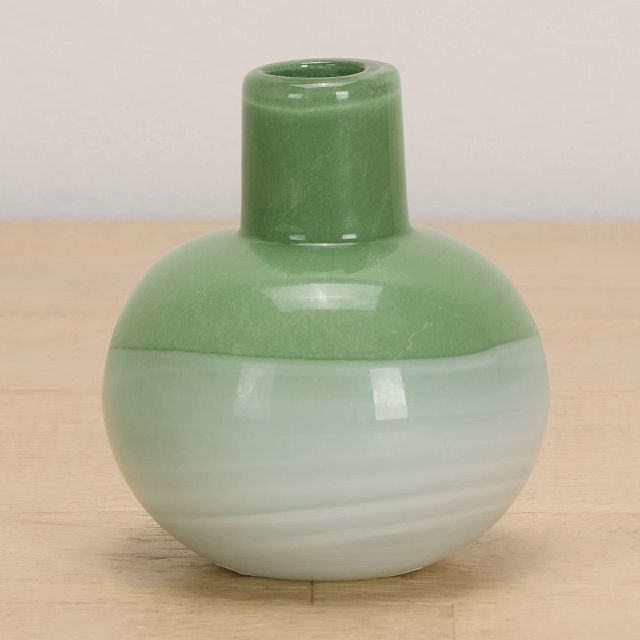 Buble Small Dk Green Vase