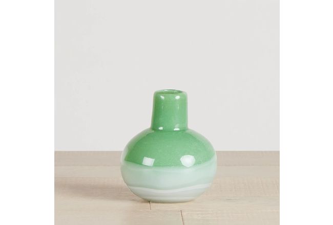 Buble Small Dk Green Vase