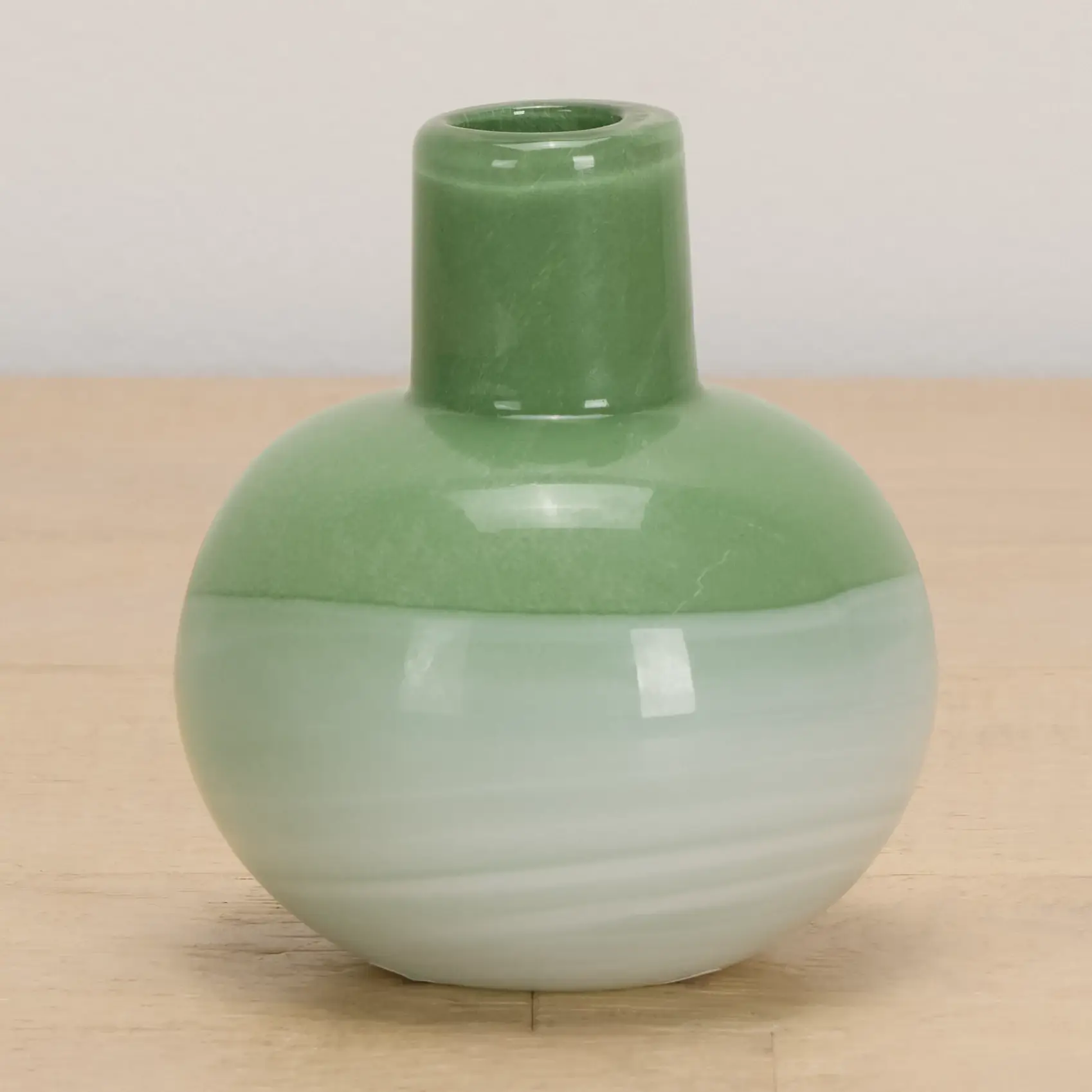 Buble Small Dk Green Vase Buble Small Dk Green Vase