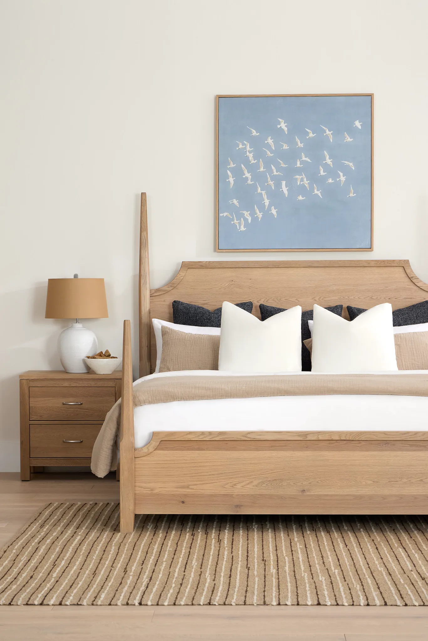 Carolina Light Tone Poster Bed