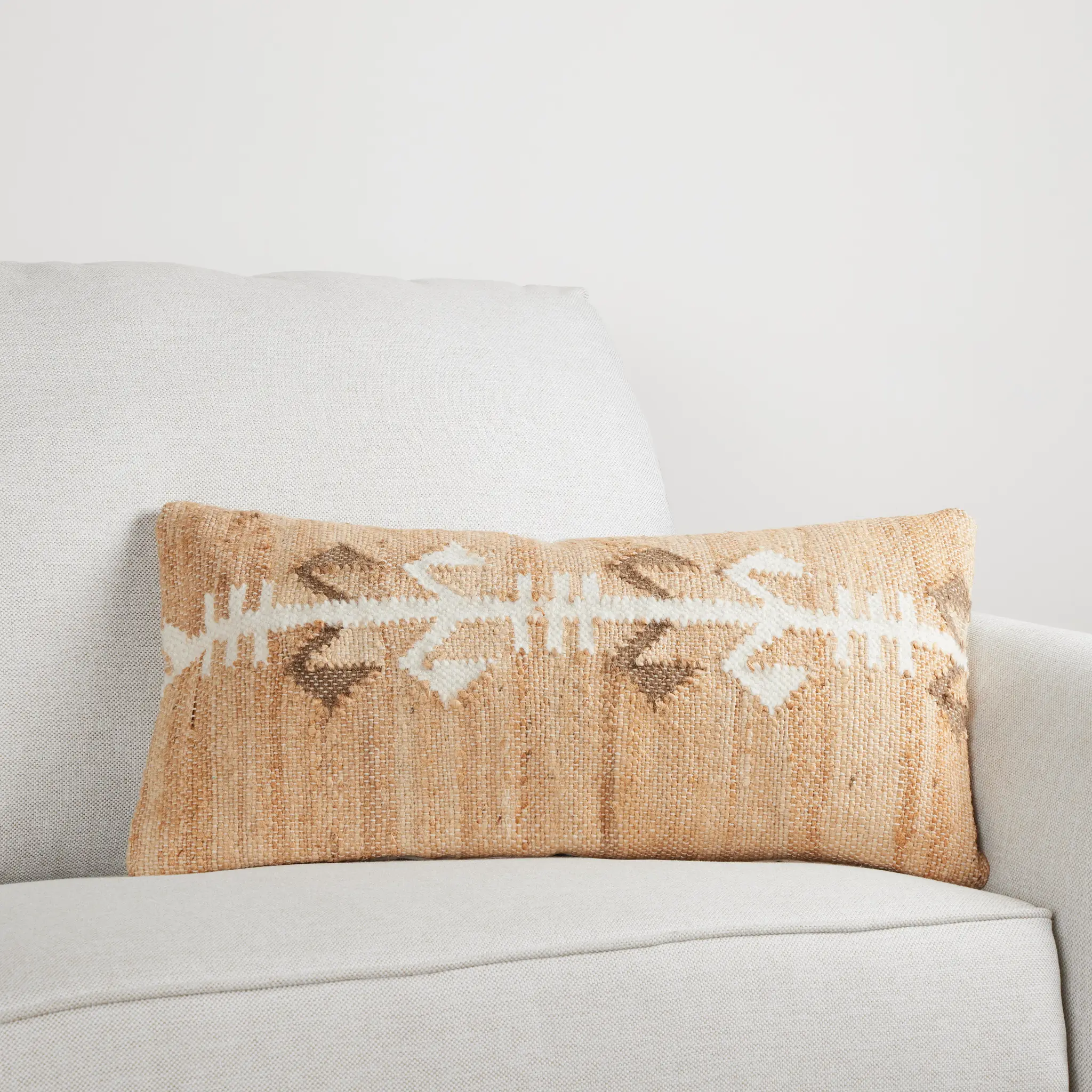 Butan Light Brown Lumbar Accent Pillow Butan Light Brown Lumbar Accent Pillow