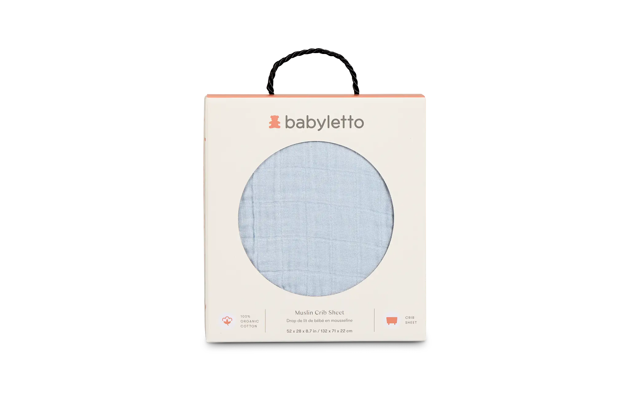 Azure Blue Fitted Sheet Azure Blue Fitted Sheet