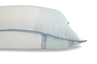 Leighton Light Blue Cotton Euro Sham