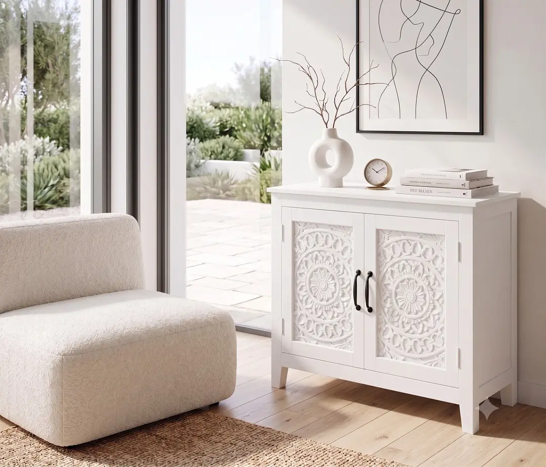 Sandi White Nightstand Sandi White Nightstand