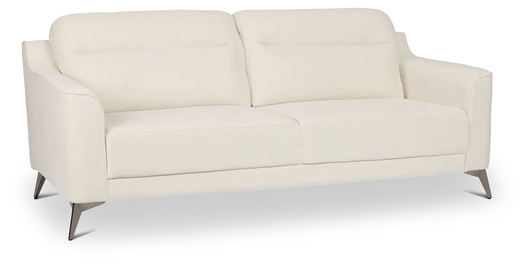 Talia Light Beige Fabric Sofa