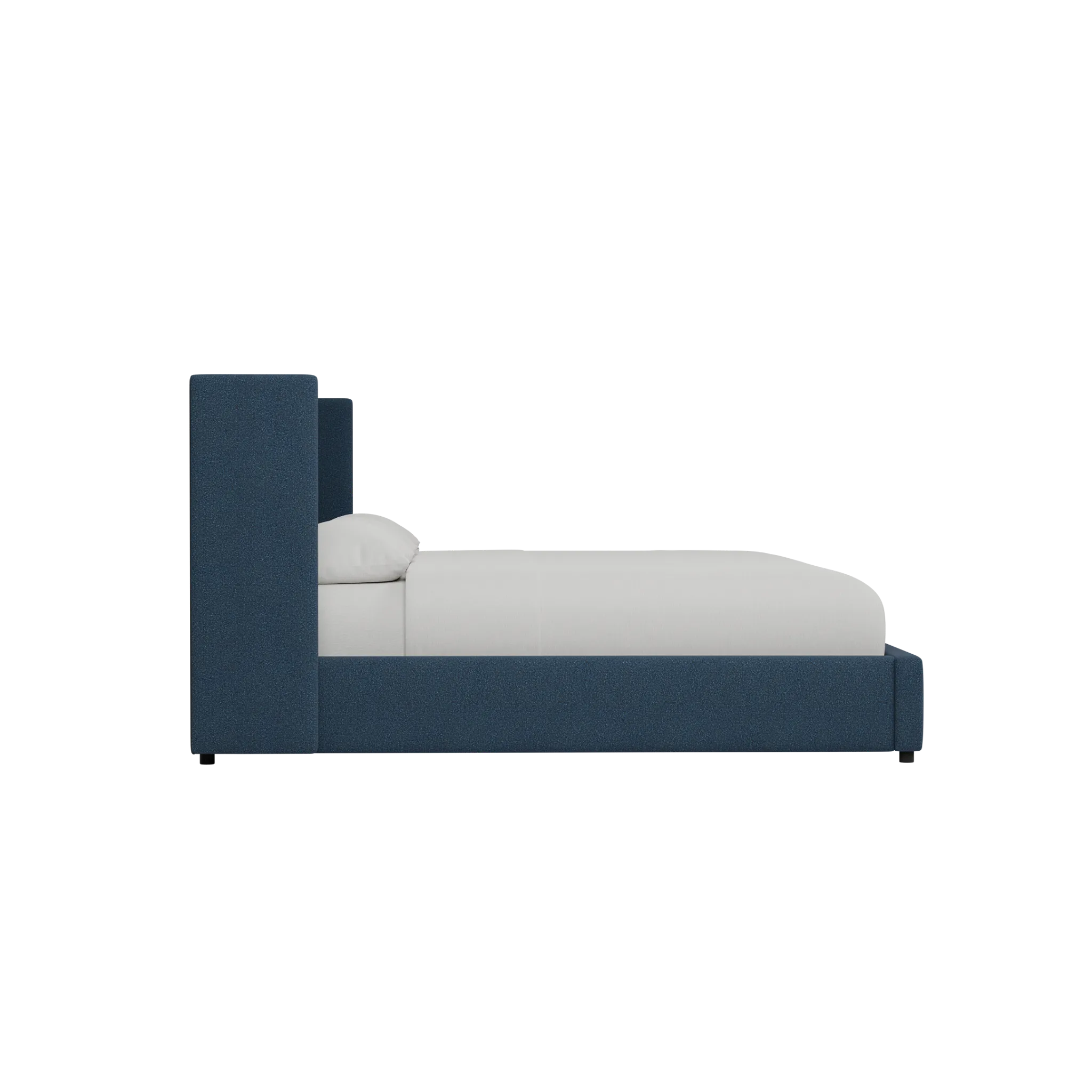 Captiva Elite Navy 48" Upholstered Shelter Bed