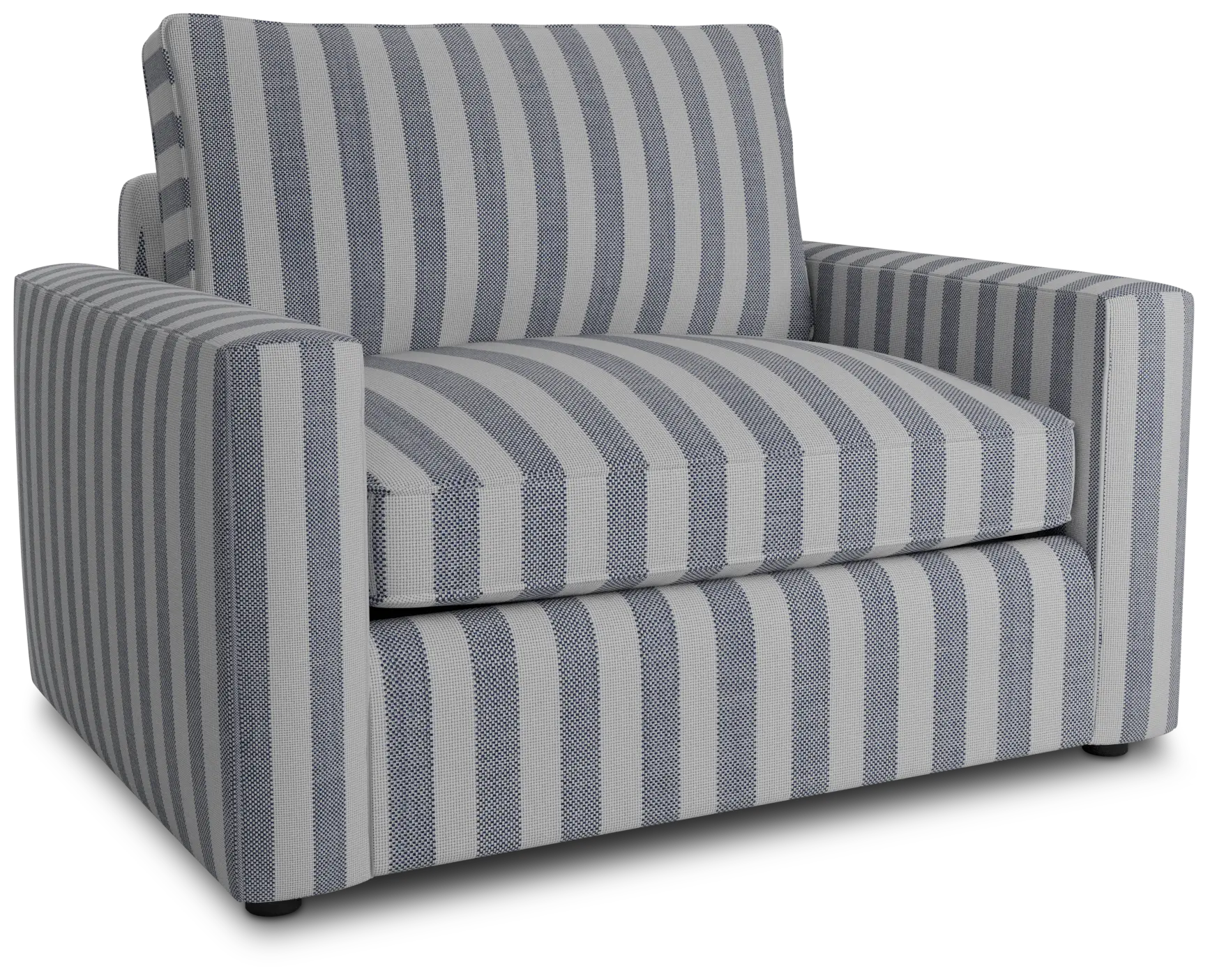 Siesta Sea Lane Dark Blue Fabric Innerspring Sleeper Siesta Sea Lane Dark Blue Fabric Innerspring Sleeper