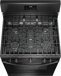 Frigidaire 3052 Series Black Gas Range