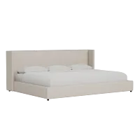 Captiva Gellar Brown 48" Upholstered Shelter Bed