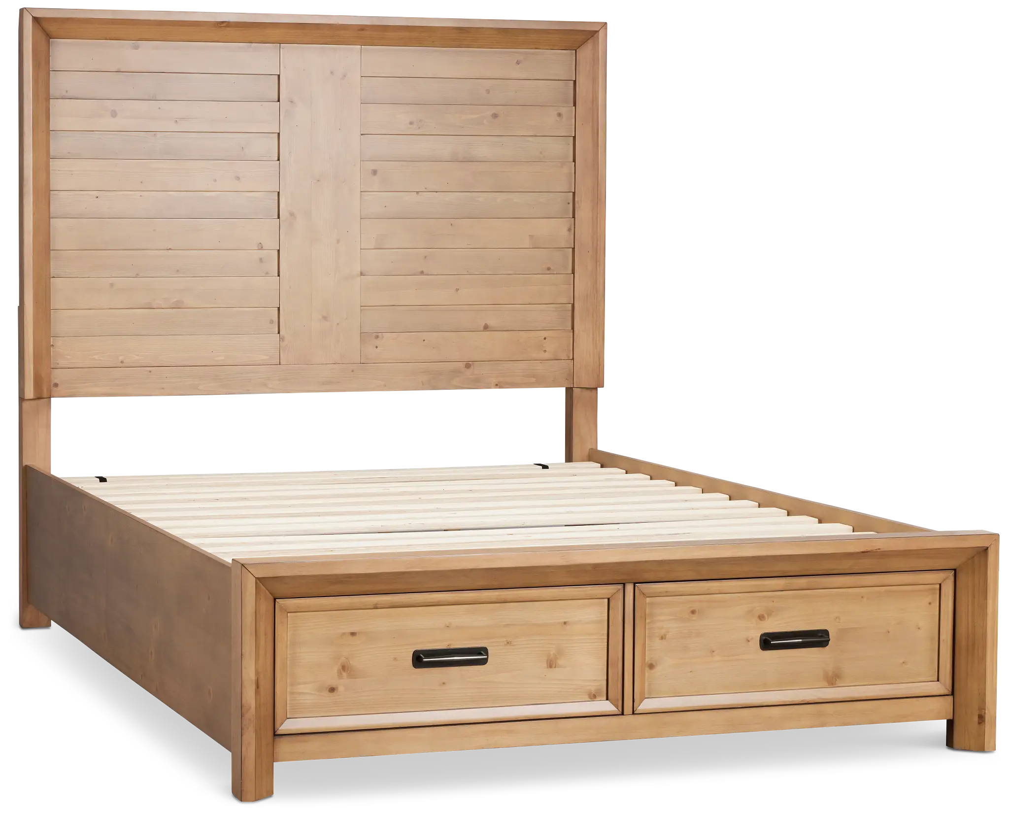 Vail Light Tone Panel Storage Bed Vail Light Tone Panel Storage Bed