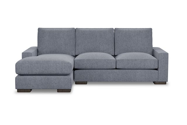 Edgewater Elevation Gray Left Chaise Sectional