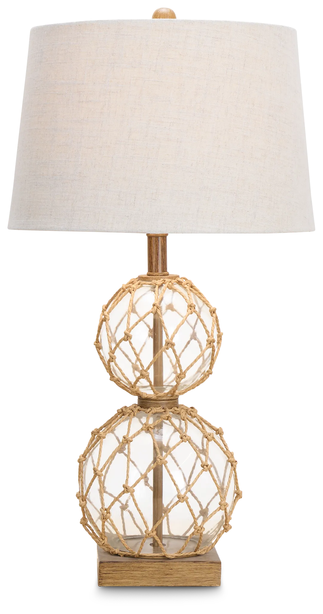 Coastal Glass Table Lamp