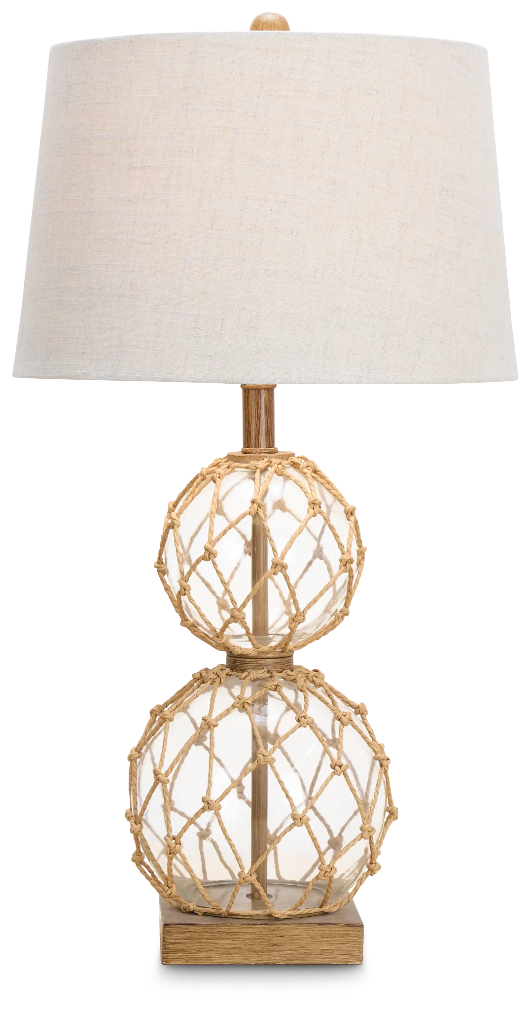 Coastal Glass Table Lamp