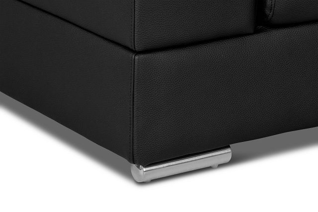 Maxwell Black Micro Two-arm Sectional (9)